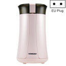 HOMEZEST Coffee Grinder Touch Grain Grinder Portable Coffee Grinder, Style:EU Plug(Pink)