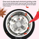 HOMEZEST Coffee Grinder Touch Grain Grinder Portable Coffee Grinder, Style:EU Plug(Black)
