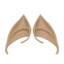 10 Pairs Halloween Elf Latex Ears Cosplay Props, Size:10cm(Complexion)