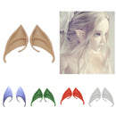10 Pairs Halloween Elf Latex Ears Cosplay Props, Size:10cm (Purple)
