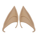 10 Pairs Halloween Elf Latex Ears Cosplay Props, Size:12cm(Complexion)