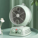 Office And Home Desktop Heaters Small Heaters Fast Electric Heaters Warm And Cold Dual Purpose, CN Plug(Aurora Green)