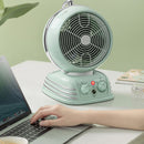 Office And Home Desktop Heaters Small Heaters Fast Electric Heaters Warm And Cold Dual Purpose, CN Plug(Moon Rock White)