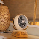 Office And Home Desktop Heaters Small Heaters Fast Electric Heaters Warm And Cold Dual Purpose, CN Plug(Moon Rock White)