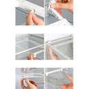 Refrigerator Storage Box Drawer Type Square Household Multifunctional Food Preservation Box, Specification: 1 Fresh Box