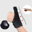 2 PCS Wrist Brace Sprain Fracture Tenosynovitis Thumb Steel Bar Support, Size: Free Size, Specification: Left Hand