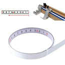 4m Sticky Scale Steel Ruler with Glue Scale Tape Measure Self-adhesive Ruler, Specification:Reverse