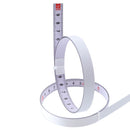 4m Sticky Scale Steel Ruler with Glue Scale Tape Measure Self-adhesive Ruler, Specification:Reverse