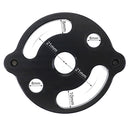 Woodworking Straight Hole Puncher Self-Centering Dowel Splicing Drilling Locator Woodworking Drilling Tool, Style: Black