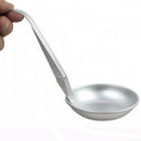 Outdoor Camping Picnic Aluminum Alloy Folding Spoon(Silver)