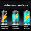 12V Motorcycle Battery Charger Smart Repair Full Automatic Stop Charger,CN Plug