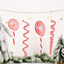 10 PCS Christmas Decorations Simulation Candy Christmas Tree Ornaments, Specification: Large Lollipop
