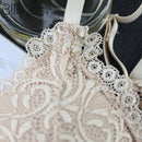 Camisole Female Wrapped Chest Tube Top Underwear Sexy Lace Gathered Base Bra with Chest Pad, Size:One Size(Black)
