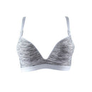 Women Gather Up Traceless Bra Sports Anti-Shake Size: 38/85AB(Grey)