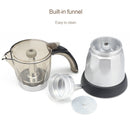 3 to 6 Cup Aluminium Alloy Electric Moka Coffee Pot Percolator EU Plug