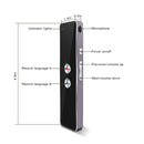 T8 Pocket Language Translator Voice 30 Languages Two Way Real Time Intercom Portable Translator For Personal Learning Travelling Black