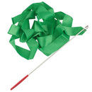 5 PCS 4 m Artistic Color Gymnastics Ribbon Dance Props Children Toys(Green)