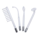 Replacement Electrotherapy Wand Glass Tube High Frequency Bactericidal Tag Spot Acne Remover Hair Facial Body Spa Beauty Care(EU Plug)