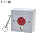 10 PCS NC NO Signal Options Security Alarm Accessories Button Panic Button Fire Alarm Emergency Switch