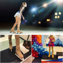 Ice Skating Skateboarding Figure Skating Pants Thermal Long Pantyhose Ice Skate with Shoes Cover(skin thin full cover)