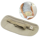 5 PCS Multifunctional Outdoor Waist Belt Bag Travel Anti-theft Invisible Phone (Khaki)