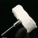 T Style Polish Buffing Wheel Grinding Head Cloth Dremel Wheel Grinder Brush For Rotary(Yellow)
