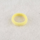 100 PCS Girls Kids Rubber Bands Ponytail Holder Elastic Hair Bands(Yellow)