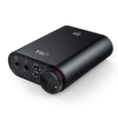 FiiO K3 Portable Headphone Amplifier DSD USB DAC for PC, Support COAXIAL / OPTICAL / 2.5 BALANCE(Black)
