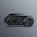 FiiO K3 Portable Headphone Amplifier DSD USB DAC for PC, Support COAXIAL / OPTICAL / 2.5 BALANCE(Black)