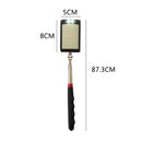 LED Work Light Inspection Mirror Extending Car Chassis Angle View Automotive Telescopic Detection Tool For Car Repair