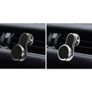 Car Multifunctional Air Outlet Magnetic Phone Holder(Black)