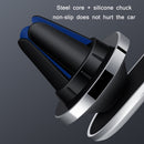 Car Multifunctional Air Outlet Magnetic Phone Holder(Black)