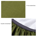 Waterproof Dustproof Backpack Rain Cover Portable Ultralight Outdoor Tools Hiking Protective Cover 35L(Arm Green)