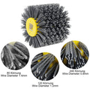 Abrasive Wire Drawing Wheel Wood Grain Reduction Refurbishment Drawing Wheel, Grit:80 Mesh