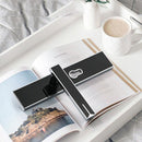 Mute Strong Magnetic Aluminum Alloy Interior Door Lock Door Bedroom Hardware Handle Lock, Color:Black Gold Small 50 Lock Body
