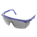 10 PCS Outdoor Safety Glasses Spectacles Eye Protection Goggles Dental Work Eyewear(Blue Frame Grey Lens)