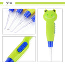 2 PCS Baby Care Ear Spoon Child Ears Cleaning Earwax Spoon Digging Ear Syringe With Light(Yellow Cat)