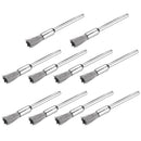 10 PCS Wire Brush Metal Descaling Polishing Brush To Remove Oxide Layer Flat Polishing Brush, Style:Pen Shape 3Ã—5MM