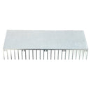 Aluminum Heat Sink Cooling for Chip IC LED Transistor Power Memory, Size: 150x60x25mm