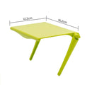 2 PCS Office Desk Storage Holder Computer Display Shelf(Green)