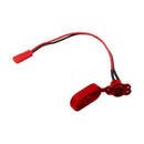 3 PCS For Xiaomi Mijia M365 Electric Scooter Accessories Waterproof Connector Battery Charging Head(with Red Waterproof Cover)