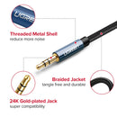 Ugreen AV112 Audio Cable 3.5mm Speaker Line Aux Cable, Length:3m(Blue)