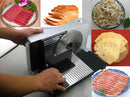 Household Electric Food Slicer Meat Planing Mincer Automatic Mutton Roll Frozen Beef Cutter(US plug)