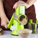 2 PCS Multifunctional Manual Fruit Vegetable Slicer Cutter Carrot Potato Cutting Machine Stainless steel Blade Salad Chopper, Random Color Delivery
