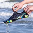 Swimming Water Sports Seaside Beach Surfing Slippers Light Athletic Footwear Unisex Sneakers for Men and Women, Shoe Size:40(Rose Red)