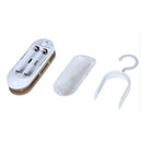 Household Mini Heat Sealing Machine Package Sealer Clamps(Gray)