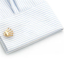 1 Pair Crown Tuxedo Shirt Cufflinks(gold color)