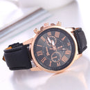 Women and Men Fashion Quartz Watches Leather Sports Casual Watch