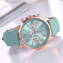 Women and Men Fashion Quartz Watches Leather Sports Casual Watch