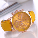 Women and Men Fashion Quartz Watches Leather Sports Casual Watch